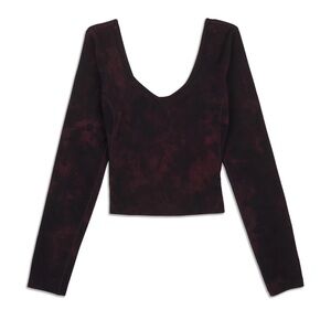 Lululemon Cropped Long Sleeve